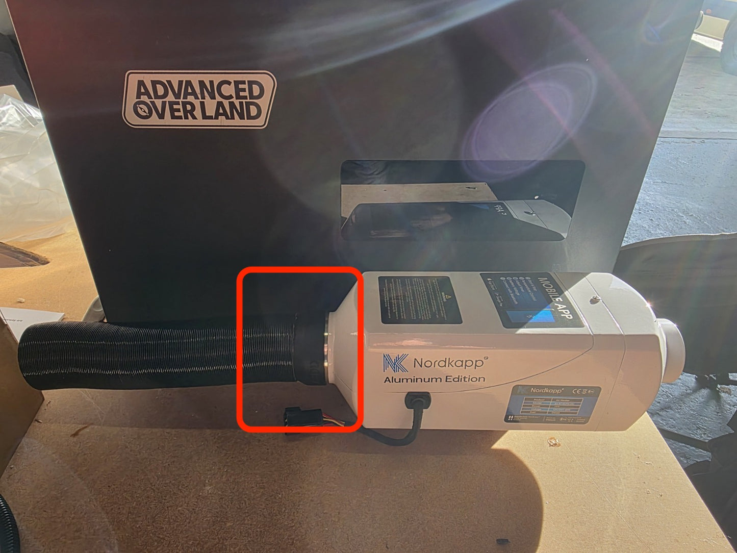 2kw Diesel Heater Inlet 60mm Ducting Adapter