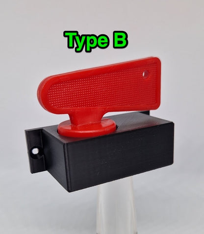 Battery Isolator Key Holder, Caravan Motor Mover, Kit Car, 12v Battery, etc