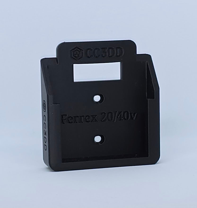 CC3DD Wall Mount Single Battery Holder for Ferrex / Activ Energy 20/24v