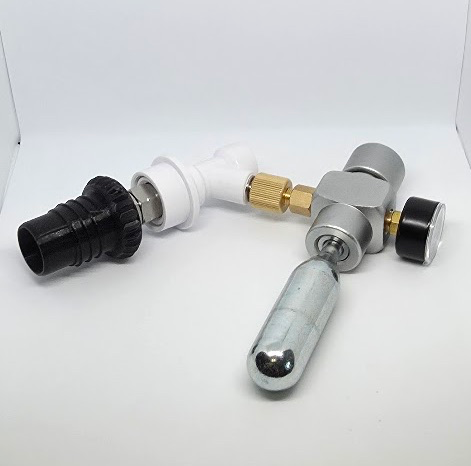CO2 Regas for Pinter 2 / Pinter 3 -  Ball Lock Full Kit