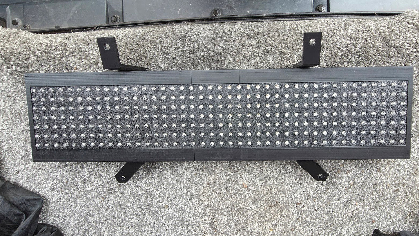 Remote Operated Vehicle LED Hazard Sign Board