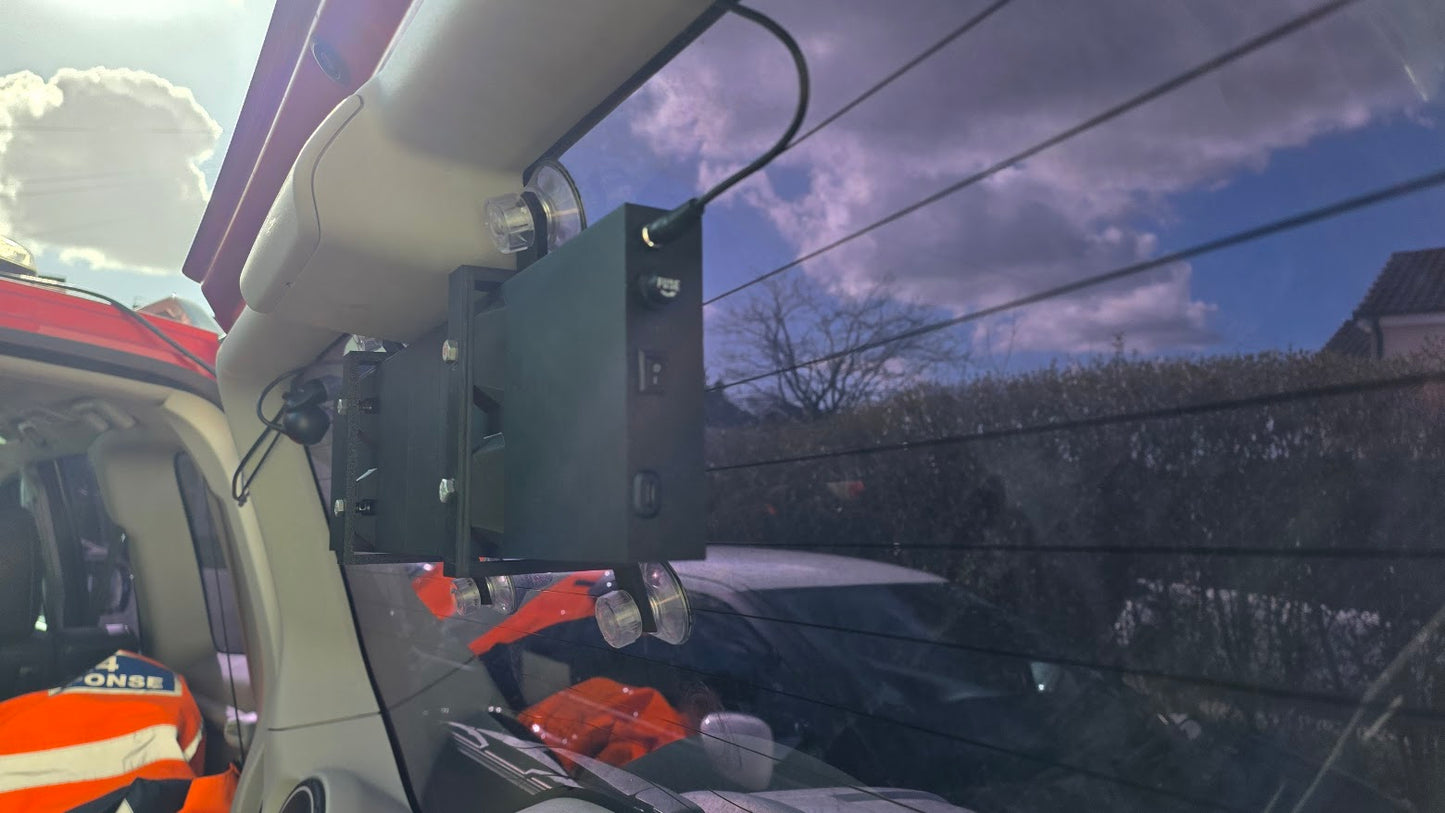 Remote Operated Vehicle LED Hazard Sign Board