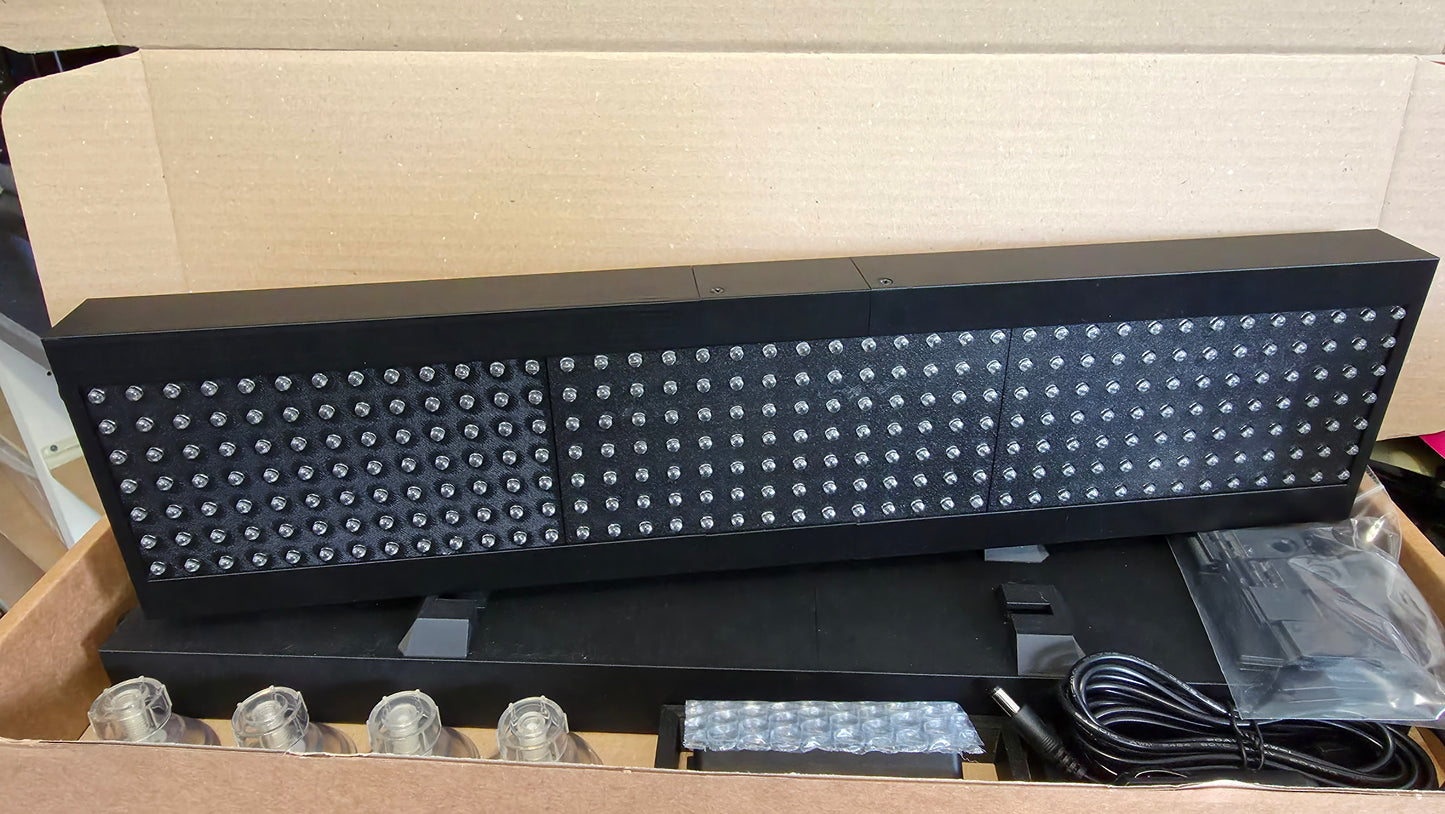 Remote Operated Vehicle LED Hazard Sign Board