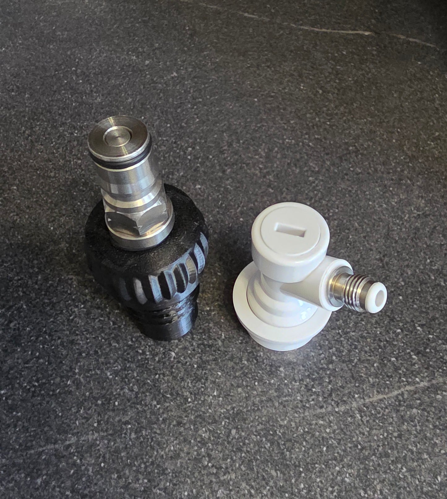 CO2 Ball Lock Adapter & Connector - for Pinter 2 / 3