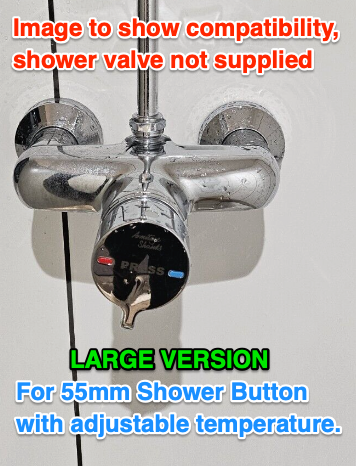 Public Shower Push Button Time Lock Attachment (Gym, Swimming, Camping, Caravan)