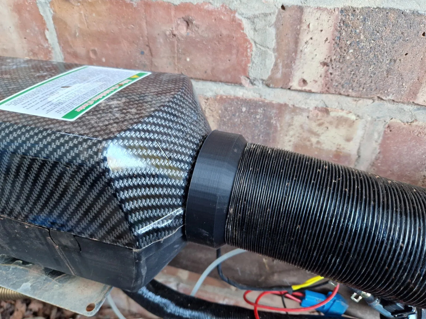 5kw Diesel Heater Inlet 75mm Ducting Adapter