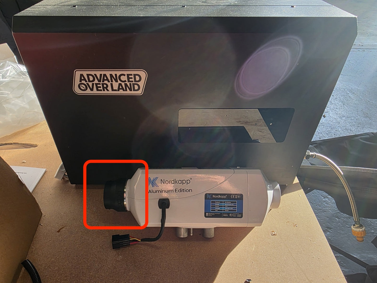 2kw Diesel Heater Inlet 60mm Ducting Adapter