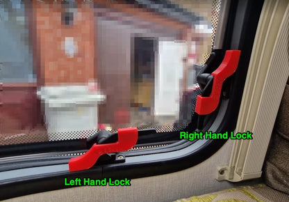 Caravan Window Security, Child, Safety Lock (Left or Right Orientation)